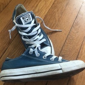 Blue Converse